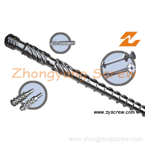 Conical Double Screw Barrel for PVC